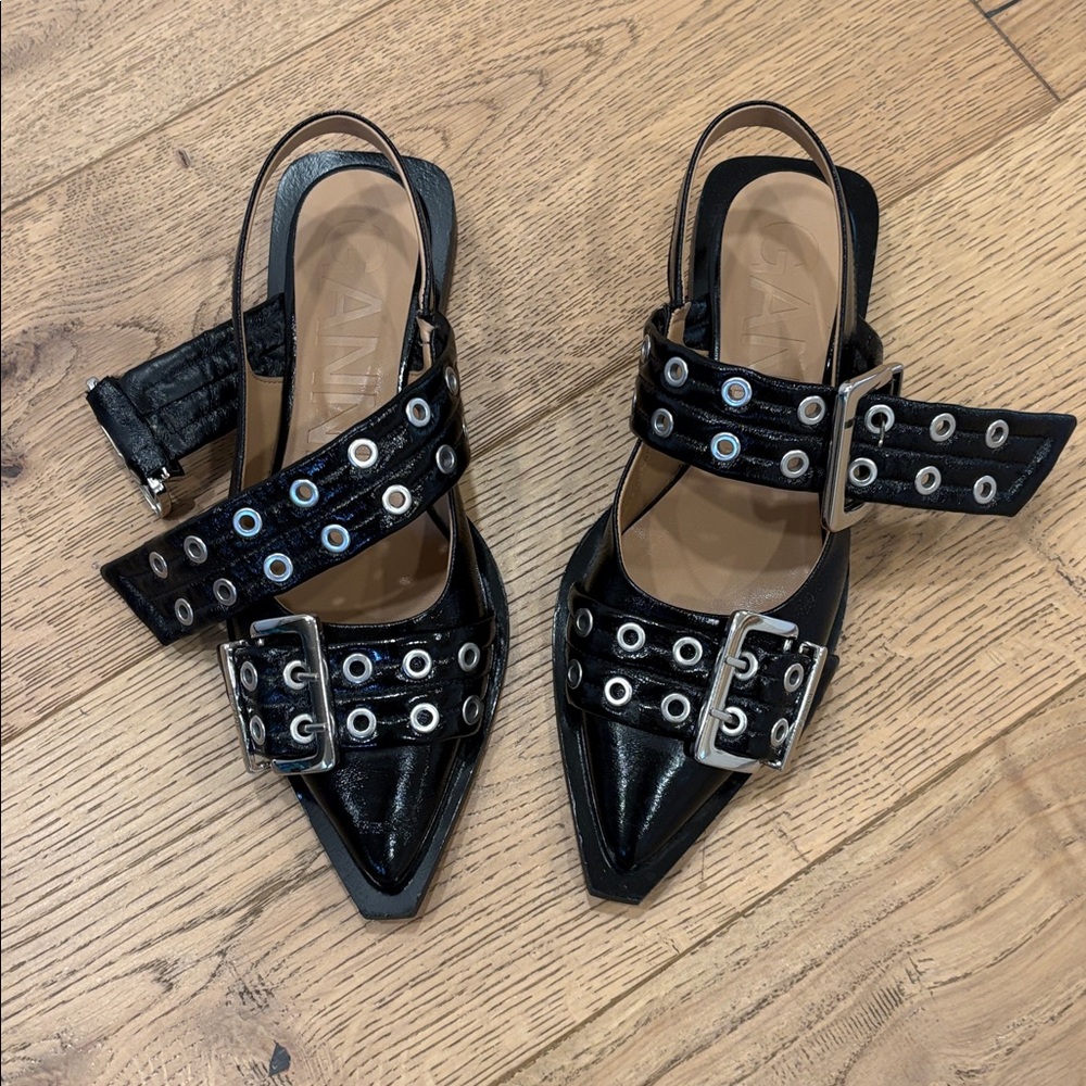 ❤️SALE❤️Ganni sling back ballet flats - Picture 6 of 13
